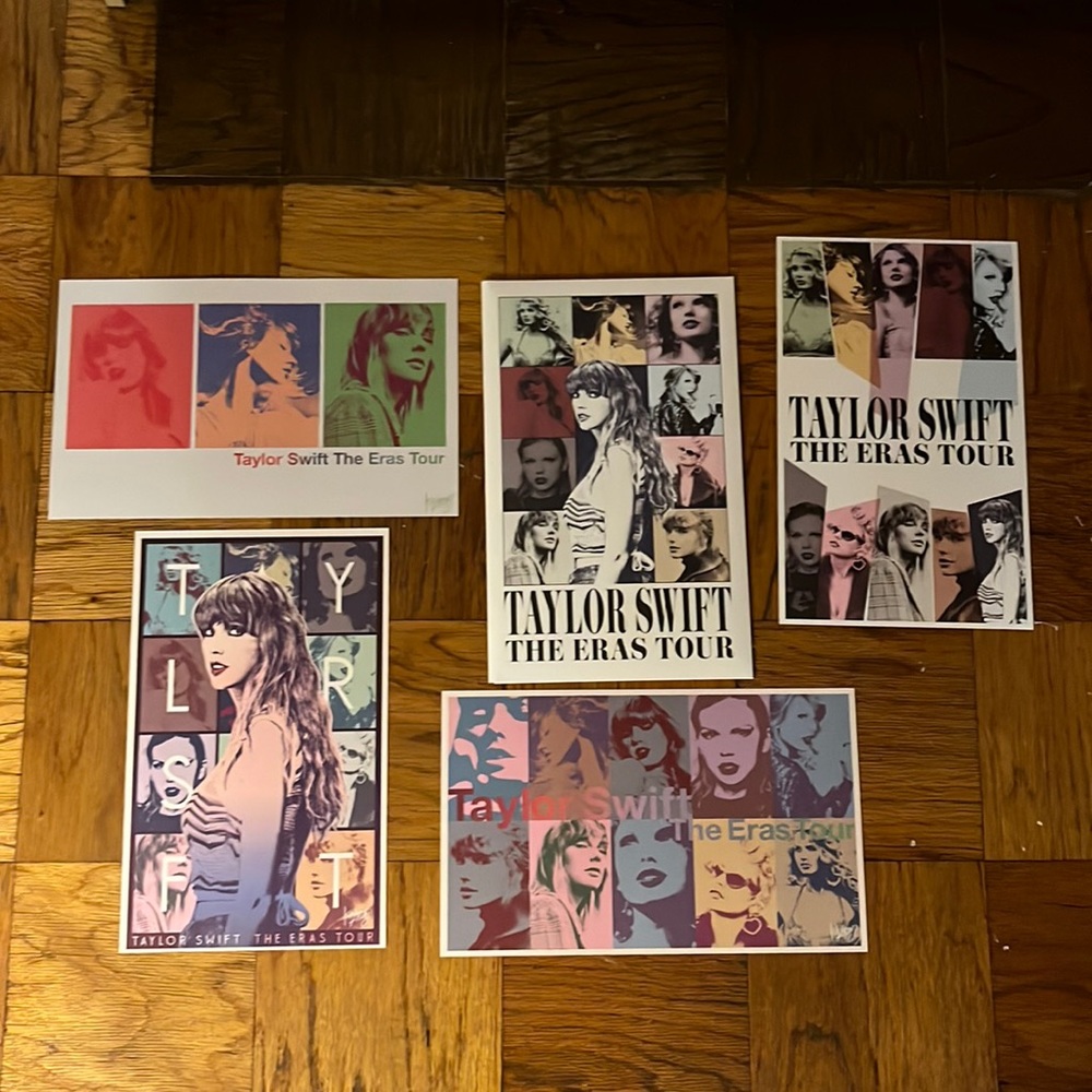 Taylor swift the eras tour vip package posters